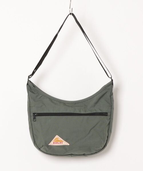 TSURUYA(ツルヤ)の「《KELTY》CURVE SHOULDER S(ショルダーバッグ・メンズ・ネイビー/タン/セージグリーン・フリー)」の3枚目の写真