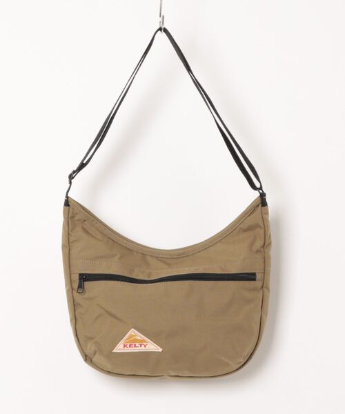 TSURUYA(ツルヤ)の「《KELTY》CURVE SHOULDER S(ショルダーバッグ・メンズ・ネイビー/タン/セージグリーン・フリー)」の2枚目の写真