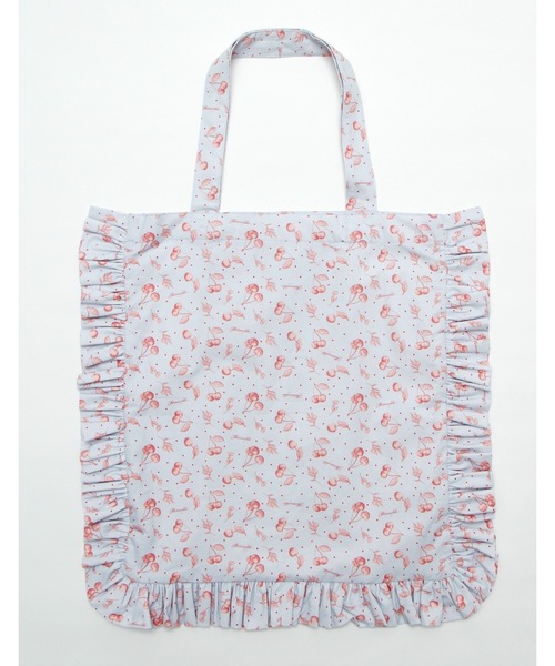 Little sunny bite(リトルサニーバイト)の「【Little Sunny Bite】LSB Logo frill tote bag(ショルダーバッグ・レディース・レオパード/マルチ・FREE)」の21枚目の写真