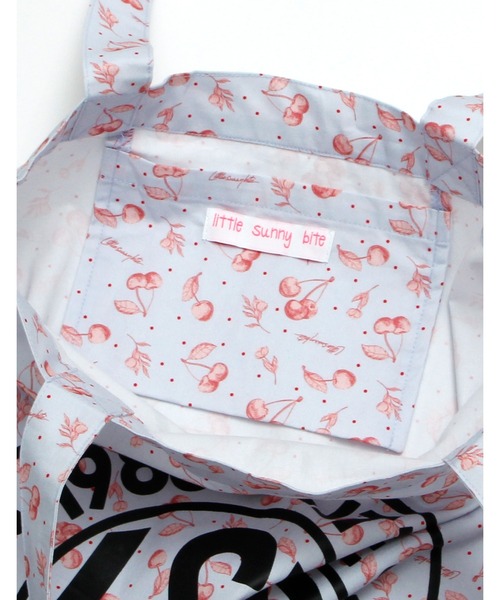 Little sunny bite(リトルサニーバイト)の「【Little Sunny Bite】LSB Logo frill tote bag(ショルダーバッグ・レディース・レオパード/マルチ・FREE)」の16枚目の写真
