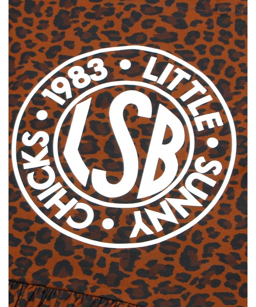 Little sunny bite(リトルサニーバイト)の「【Little Sunny Bite】LSB Logo frill tote bag(ショルダーバッグ・レディース・レオパード/マルチ・FREE)」の12枚目の写真