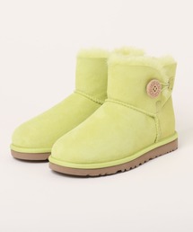 UGG(�A�O)�́yUGG�zMINI BAILEY BUTTON 3352 �V�[�v�X�L�� ���[�g���u�[�c �x�C���[�{�^�� �~�j(�u�[�c)