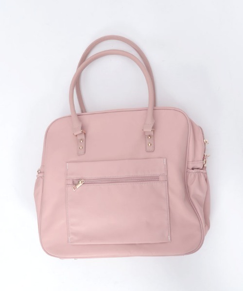 axes femme（アクシーズファム）の「撥水ナイロンＷリボンボストン（ボストンバッグ・レディース・ピンク/ブラック・FREE）」の8枚目の写真