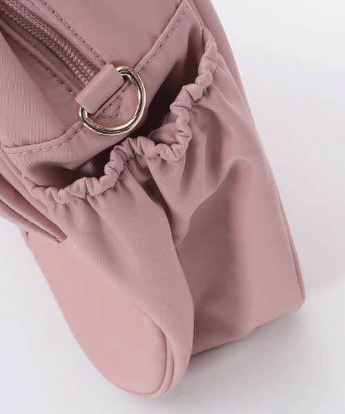 axes femme（アクシーズファム）の「撥水ナイロンＷリボンボストン（ボストンバッグ・レディース・ピンク/ブラック・FREE）」の11枚目の写真