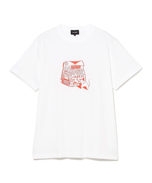 BEAMS T(ビームスティー)の「BEAMS / MOUSE Superior T-shirt(Tシャツ/カットソー・メンズ・ホワイト/ブラック・S/M/L/XL)」の3枚目の写真