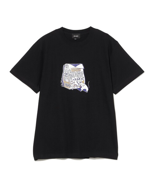 BEAMS T(ビームスティー)の「BEAMS / MOUSE Superior T-shirt(Tシャツ/カットソー・メンズ・ホワイト/ブラック・S/M/L/XL)」の8枚目の写真