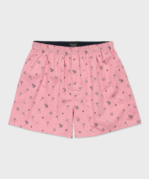 Paul Smith(ポールスミス)の「“Doodle” トランクス【853342 2254S】(トランクス・メンズ・ピンク/ブルー/グリーン・LARGE/MEDIUM)」の3枚目の写真