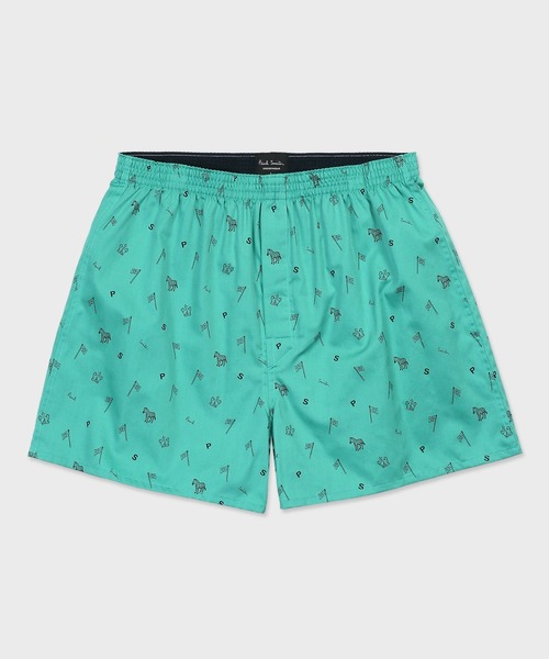 Paul Smith(ポールスミス)の「“Doodle” トランクス【853342 2254S】(トランクス・メンズ・ピンク/ブルー/グリーン・LARGE/MEDIUM)」の2枚目の写真