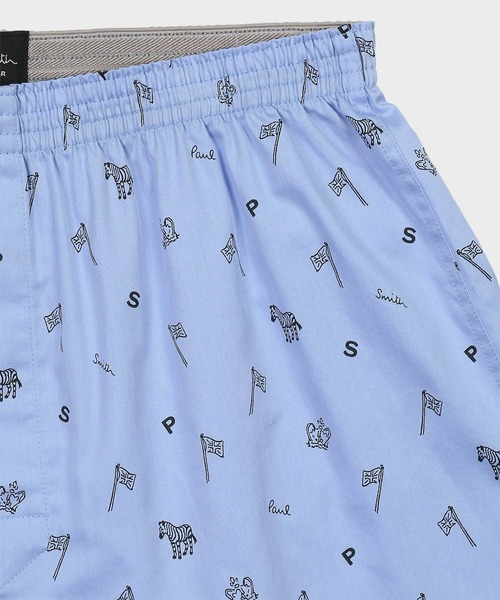Paul Smith(ポールスミス)の「“Doodle” トランクス【853342 2254S】(トランクス・メンズ・ピンク/ブルー/グリーン・LARGE/MEDIUM)」の7枚目の写真