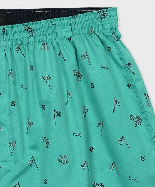 Paul Smith(ポールスミス)の「“Doodle” トランクス【853342 2254S】(トランクス・メンズ・ピンク/ブルー/グリーン・LARGE/MEDIUM)」の9枚目の写真