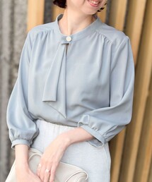 MICO COULIER | エラスティックカルゼブラウス(シャツ/ブラウス)