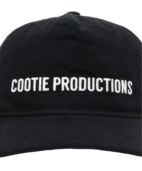 COOTIE PRODUCTIONS（クーティープロダクションズ）の「C/Li Canvas 5 Panel Cap（キャップ・メンズ・ブラック・FREE）」の3枚目の写真