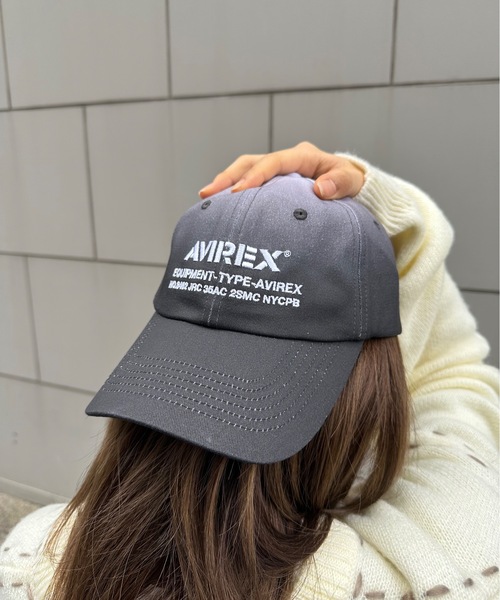 AVIREX（アヴィレックス）の「AVIREX / AX GRADATION COLOR CAP / 81623600（キャップ・レディース・ブルー/カーキ/ブラック/ネイビー・FREE）」の3枚目の写真