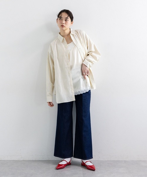 BEVERLY HILLS POLO CLUB（ビバリーヒルズポロクラブ）の「BEVERLY HILLS POLO CLUB/アソートルーズシャツ（シャツ/ブラウス・レディース・グリーン系/ネイビー/ブルー系/イエロー系/ブルー・SMALL/MEDIUM）」の11枚目の写真