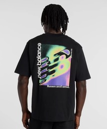 new balance/ニューバランス 半袖 Tシャツ バックプリント トライロゴヒートマップTシャツ MT61V4ZG