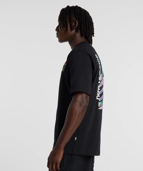 NEW BALANCE（ニューバランス）の「new balance/ニューバランス 半袖 Tシャツ バックプリント トライロゴヒートマップTシャツ MT61V4ZG（Tシャツ/カットソー・メンズ・ホワイト/ブラック・M/XL/L）」の17枚目の写真