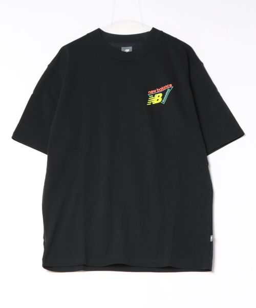 NEW BALANCE（ニューバランス）の「new balance/ニューバランス 半袖 Tシャツ バックプリント トライロゴヒートマップTシャツ MT61V4ZG（Tシャツ/カットソー・メンズ・ホワイト/ブラック・M/XL/L）」の22枚目の写真
