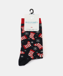 IENA | BLEU FORET/ブルーフォレ CHRISTMAS SOCKS 靴下 6585(ソックス/靴下)