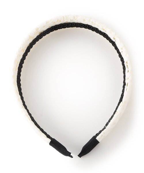 apres les cours（アプレレクール）の「レースカチューシャ（カチューシャ・キッズ・アイボリー・FREE）」の3枚目の写真