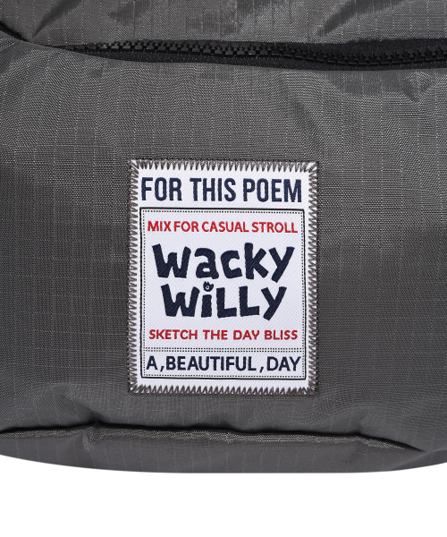 Wacky WiLLy(ワッキーウィリー)の「ストリングドロースリングバックグレー(ボディバッグ/ウエストポーチ・レディース・その他・F)」の5枚目の写真