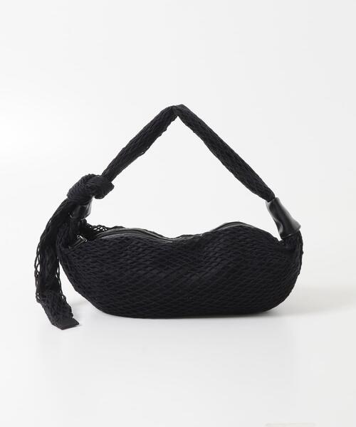 KBF(ケイビーエフ)の「メッシュショルダーBAG(ショルダーバッグ・レディース・ブラック/アイボリー・ONE)」の15枚目の写真