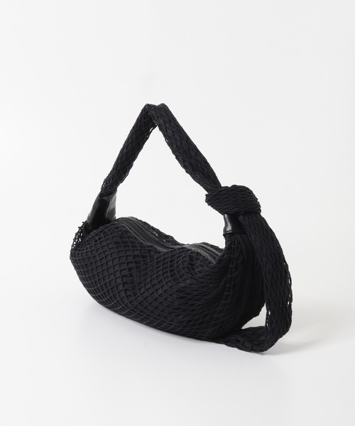 KBF（ケイビーエフ）の「メッシュショルダーBAG（ショルダーバッグ・レディース・ブラック/アイボリー・ONE）」の16枚目の写真