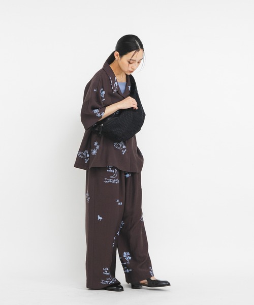 KBF（ケイビーエフ）の「メッシュショルダーBAG（ショルダーバッグ・レディース・ブラック/アイボリー・ONE）」の12枚目の写真