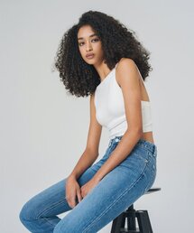 PAD BACKLESS TOP WHITE