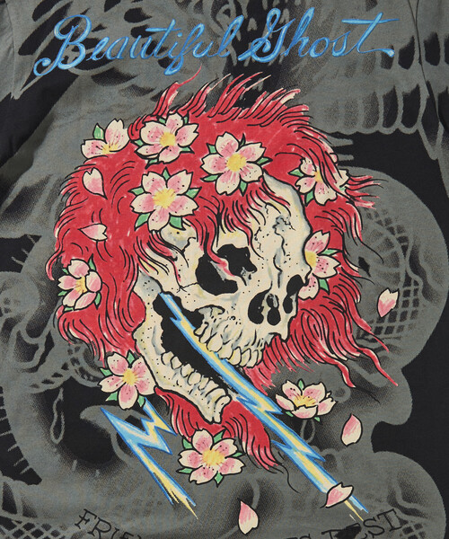 FREAK'S STORE(フリークスストア)の「限定展開 Ed Hardy/エドハーディ DAMAGE-ED HARDY SS TEE(Tシャツ/カットソー・メンズ・ブラック/ブラック系その他・X-LARGE/LARGE/MEDIUM)」の15枚目の写真