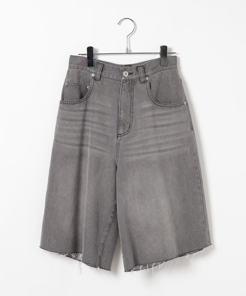 BAYFLOW(ベイフロー)の「デニムハーフパンツ(デニムパンツ・レディース・ブラック/ブルー・SMALL/MEDIUM)」の21枚目の写真