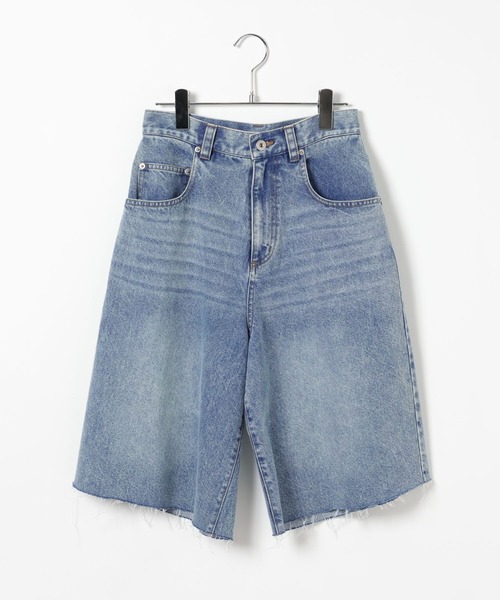 BAYFLOW(ベイフロー)の「デニムハーフパンツ(デニムパンツ・レディース・ブラック/ブルー・SMALL/MEDIUM)」の22枚目の写真