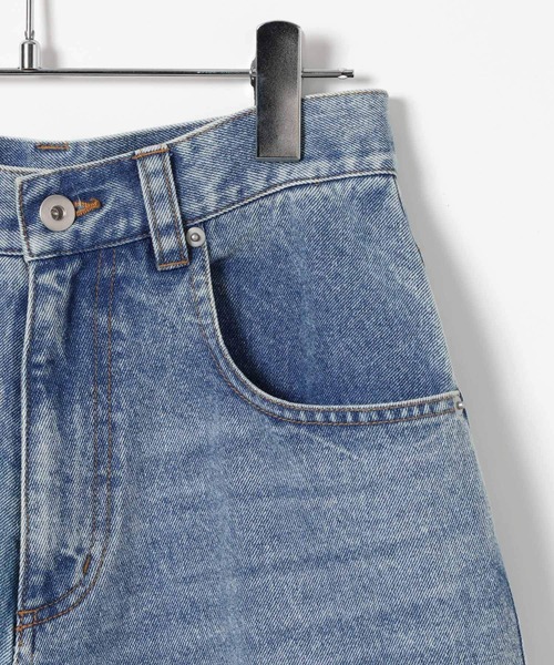BAYFLOW(ベイフロー)の「デニムハーフパンツ(デニムパンツ・レディース・ブラック/ブルー・SMALL/MEDIUM)」の12枚目の写真