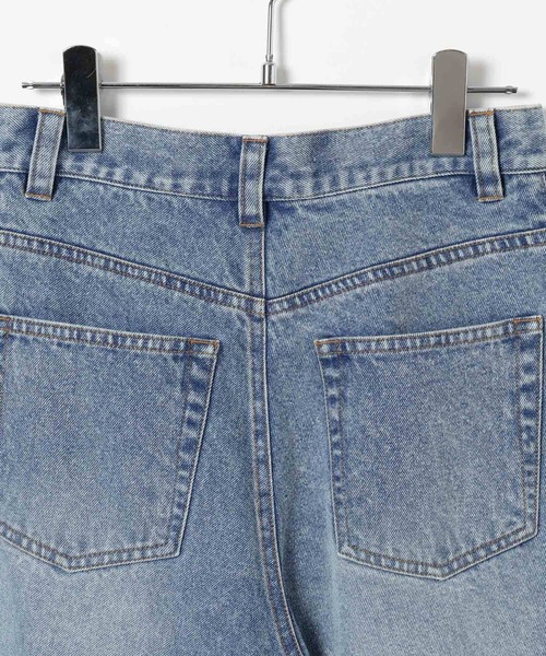 BAYFLOW(ベイフロー)の「デニムハーフパンツ(デニムパンツ・レディース・ブラック/ブルー・SMALL/MEDIUM)」の15枚目の写真