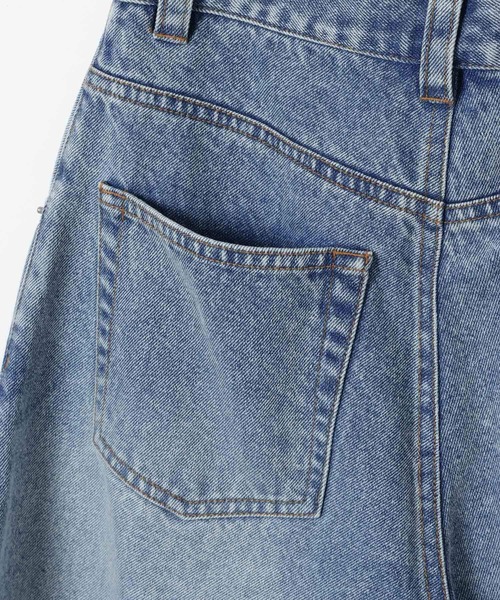 BAYFLOW(ベイフロー)の「デニムハーフパンツ(デニムパンツ・レディース・ブラック/ブルー・SMALL/MEDIUM)」の16枚目の写真