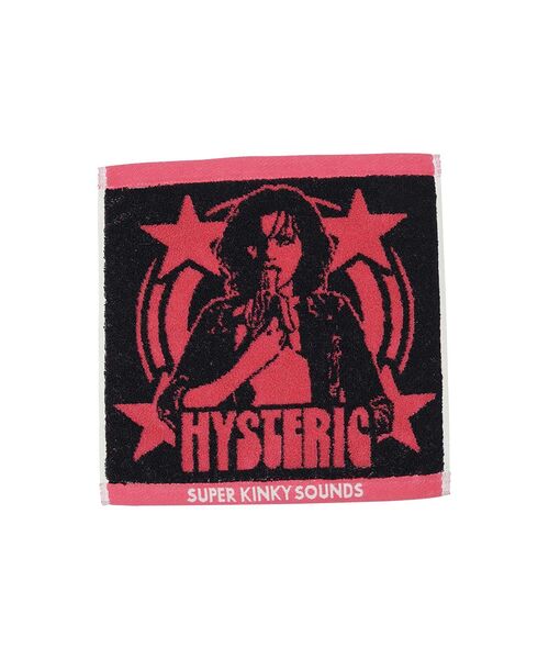 HYSTERIC GLAMOUR(ヒステリックグラマー)の「WOMAN BANANA タオルハンカチ(ハンカチ/ハンドタオル・メンズ・ピンク/ブラック/グリーン・FREE)」の1枚目の写真