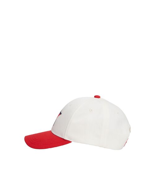 TOMMY HILFIGER(トミーヒルフィガー)の「KIDS フラッグカラーブロックキャップ(キャップ・キッズ・レッド・S-M/L-XL)」の3枚目の写真