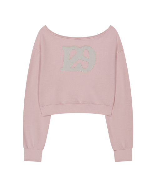 ILLIGO（イリゴ）の「129 ロゴパッチボートネックスウェットライトピンク（スウェット・レディース・その他・SMALL/MEDIUM）」の5枚目の写真