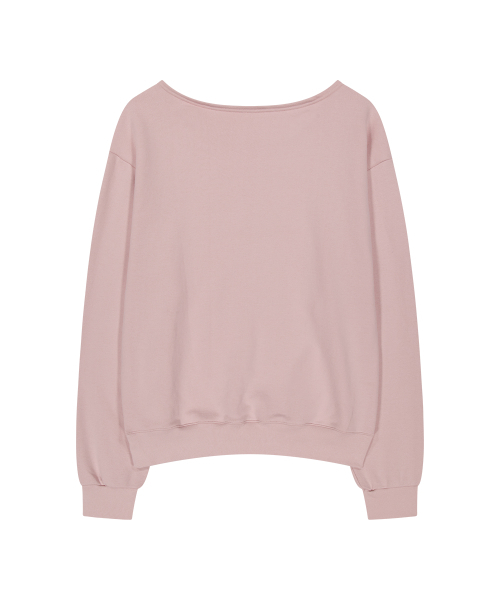 ILLIGO（イリゴ）の「129 ロゴパッチボートネックスウェットライトピンク（スウェット・レディース・その他・SMALL/MEDIUM）」の8枚目の写真