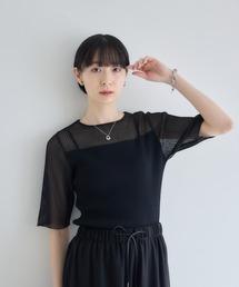 Paradise Picnic | cloche  シアーリブニットトップス(ニット/セーター)