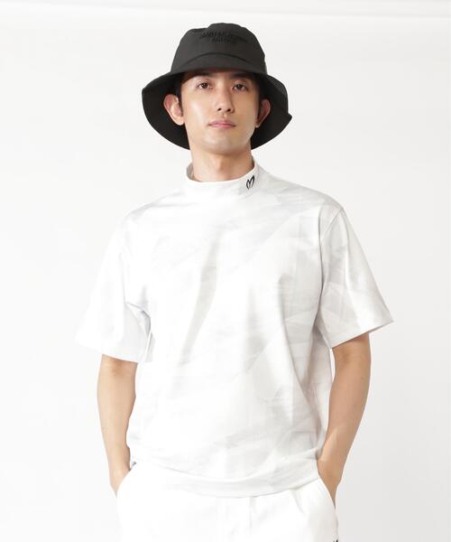 MASTER BUNNY EDITION(マスターバニーエディション)の「【MASTER BUNNY EDITION】メッシュトリコットプリント(Tシャツ/カットソー・メンズ・ホワイト/ブラック/ベージュ・MEDIUM/X-LARGE/LARGE)」の2枚目の写真