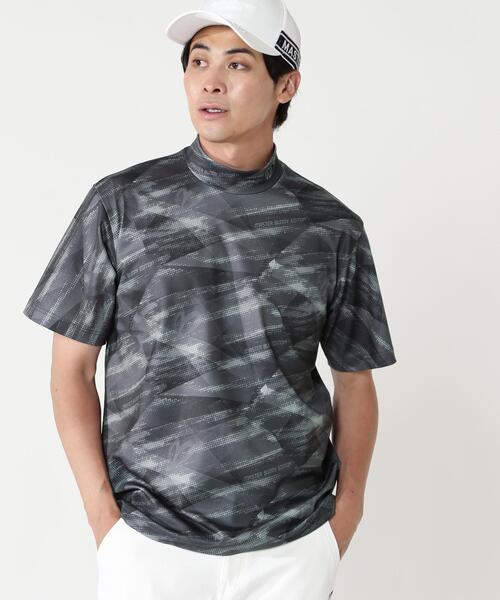 MASTER BUNNY EDITION(マスターバニーエディション)の「【MASTER BUNNY EDITION】メッシュトリコットプリント(Tシャツ/カットソー・メンズ・ホワイト/ブラック/ベージュ・MEDIUM/X-LARGE/LARGE)」の1枚目の写真