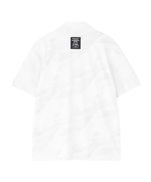 MASTER BUNNY EDITION(マスターバニーエディション)の「【MASTER BUNNY EDITION】メッシュトリコットプリント(Tシャツ/カットソー・メンズ・ホワイト/ブラック/ベージュ・MEDIUM/X-LARGE/LARGE)」の22枚目の写真