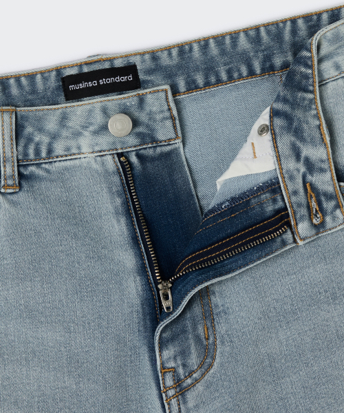 MUSINSA STANDARD（ムシンサスタンダード）の「[クールタンダード] バルーンデニムパンツ [スカイブルー]（デニムパンツ・メンズ・その他・40/38/42/36/34/28/29/32/30/31/33/26/27）」の9枚目の写真