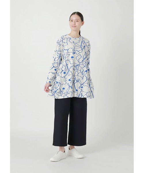 Plantation（プランテーション）の「ダブルカルゼ  / S（その他パンツ・レディース・ネイビー/ライトグレー・M size/S size）」の12枚目の写真