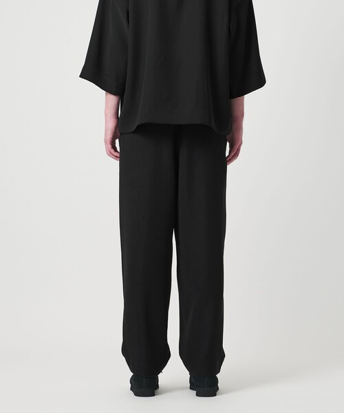 UNITED ARROWS & SONS by DAISUKE OBANA(ユナイテッドアローズアンドサンズバイダイスケオバナ)の「<D.O UNITED ARROWS BY DAISUKE OBANA>Ⅱ+ 1P WIDE TPD PANTS 26SS/ワイドパンツ(その他パンツ・メンズ・ブラック・M/L/S/XL)」の7枚目の写真