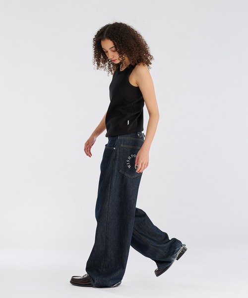 WISH FOR EVER(ウィッシュフォーエバー)の「HEAVY WEIGHT RIB TANK TOP(400g)/ヘビーウェイトリブタンクトップ(タンクトップ・メンズ・グレー/ブラック/ホワイト・SMALL/MEDIUM/LARGE)」の6枚目の写真