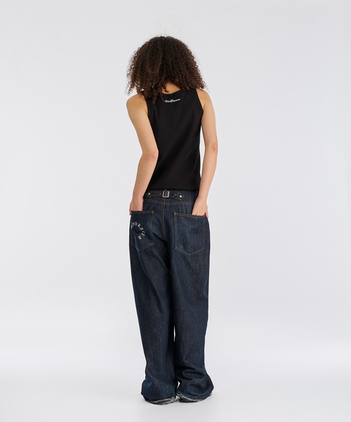 WISH FOR EVER(ウィッシュフォーエバー)の「HEAVY WEIGHT RIB TANK TOP(400g)/ヘビーウェイトリブタンクトップ(タンクトップ・メンズ・グレー/ブラック/ホワイト・SMALL/MEDIUM/LARGE)」の7枚目の写真