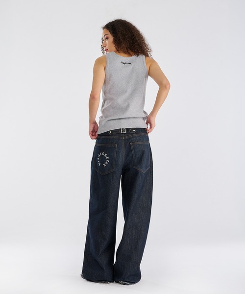 WISH FOR EVER(ウィッシュフォーエバー)の「HEAVY WEIGHT RIB TANK TOP(400g)/ヘビーウェイトリブタンクトップ(タンクトップ・メンズ・グレー/ブラック/ホワイト・SMALL/MEDIUM/LARGE)」の15枚目の写真