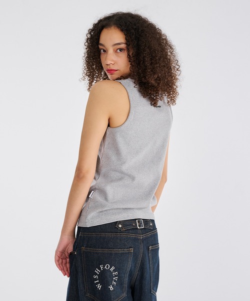 WISH FOR EVER(ウィッシュフォーエバー)の「HEAVY WEIGHT RIB TANK TOP(400g)/ヘビーウェイトリブタンクトップ(タンクトップ・メンズ・グレー/ブラック/ホワイト・SMALL/MEDIUM/LARGE)」の17枚目の写真