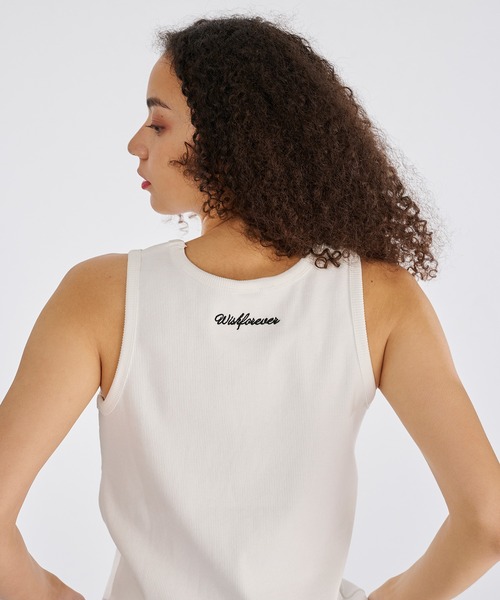 WISH FOR EVER(ウィッシュフォーエバー)の「HEAVY WEIGHT RIB TANK TOP(400g)/ヘビーウェイトリブタンクトップ(タンクトップ・メンズ・グレー/ブラック/ホワイト・SMALL/MEDIUM/LARGE)」の5枚目の写真